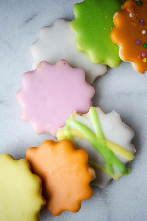 Iced Sugar Cookie with Writing