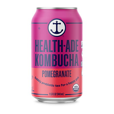 Health-Ade Kombucha - Pomegranate 11.5 oz can