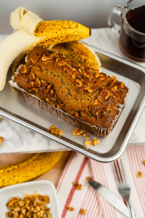 Muffin Loaf- Banana Nut