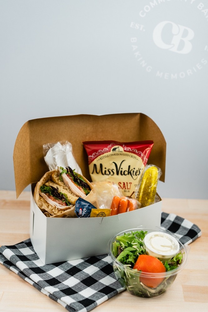 Deluxe Lunch Box with Side Salad