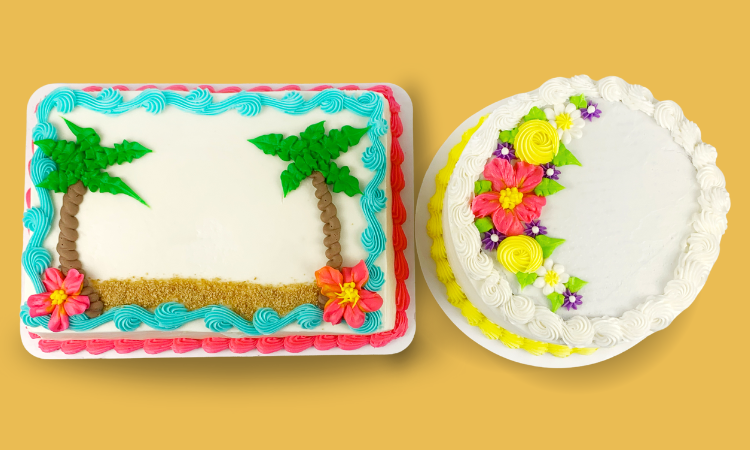 Birthday Cake Summer Design