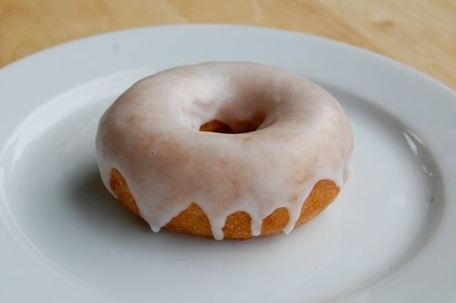Donut- White Icing Cake