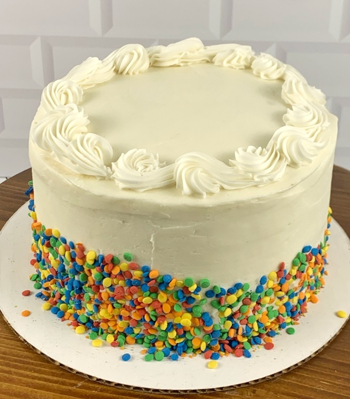 Dessert Cake White Funfetti