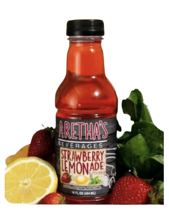 Aretha's Beverage - Strawberry Lemonade