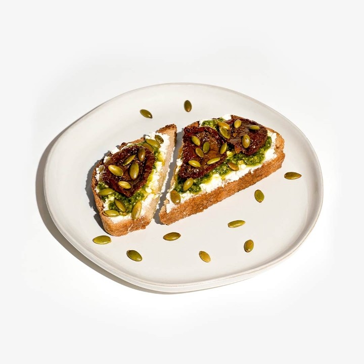 Tuscan Pesto Toast