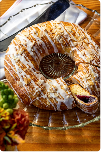Cranberry Almond Kringle