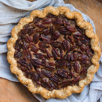Bourbon Maple Pecan Pie