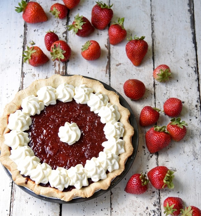 Strawberry Pie (9")