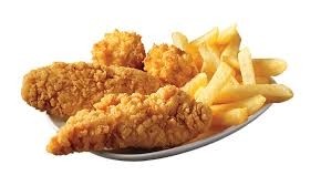 Chicken Tenders (6) w/ Fries and Can Soda