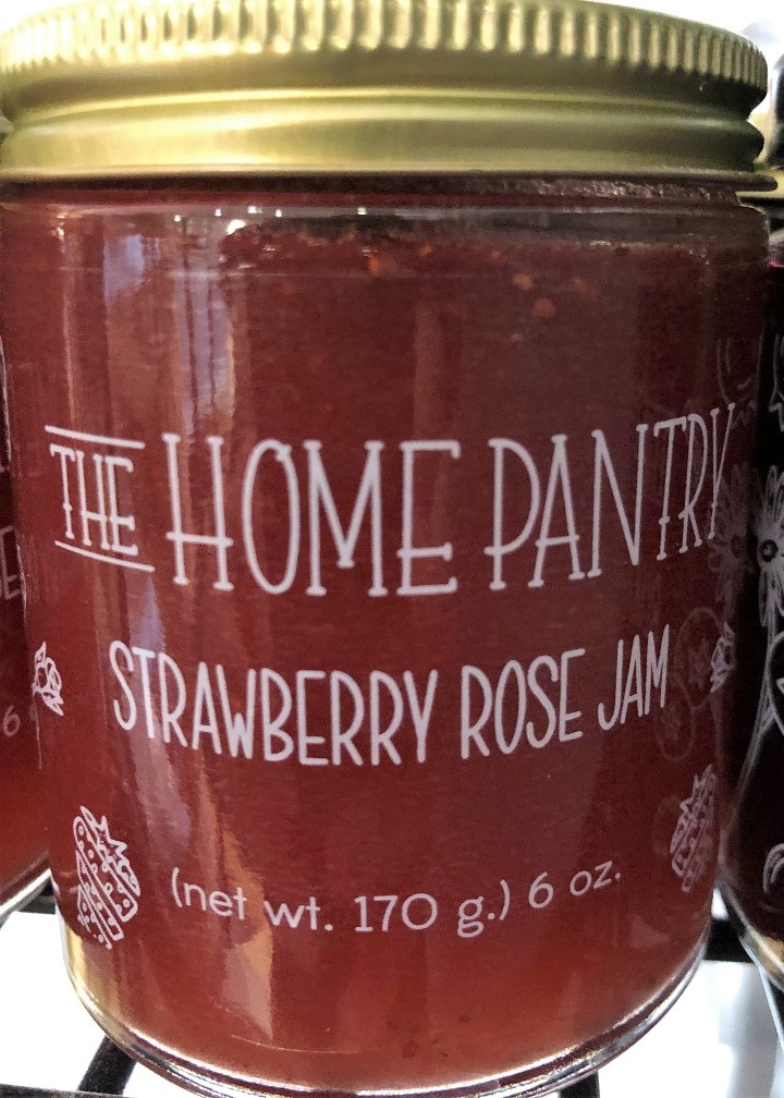 Home Pantry Strawberry Rose Jam, 6 oz