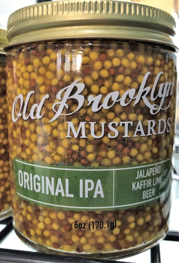 Old Brooklyn Original IPA Mustard, 6oz