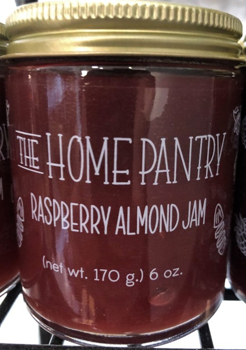 Home Pantry Raspberry Almond Jam, 6 oz