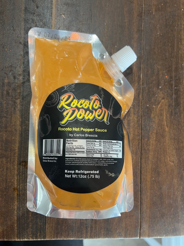 Salsa Rocoto Power - Rocoto HOT Pepper Sauce