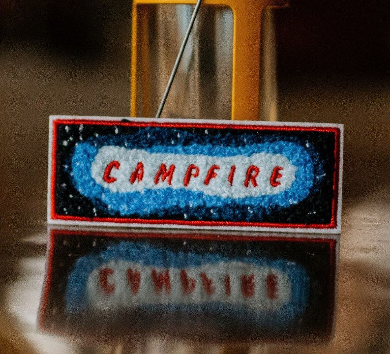 Campfire Letterman Patch