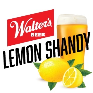 32 oz Boston Round- Lemon Shandy