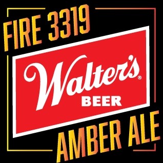 32 oz Boston Round- Fire Amber