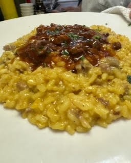 Saffron and Veal Shank Risotto