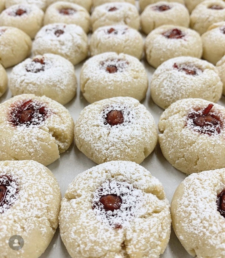 Almond Jam Cookies