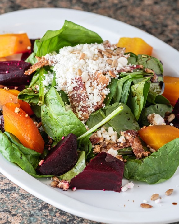 Roasted Golden & Ruby Red Beet Salad