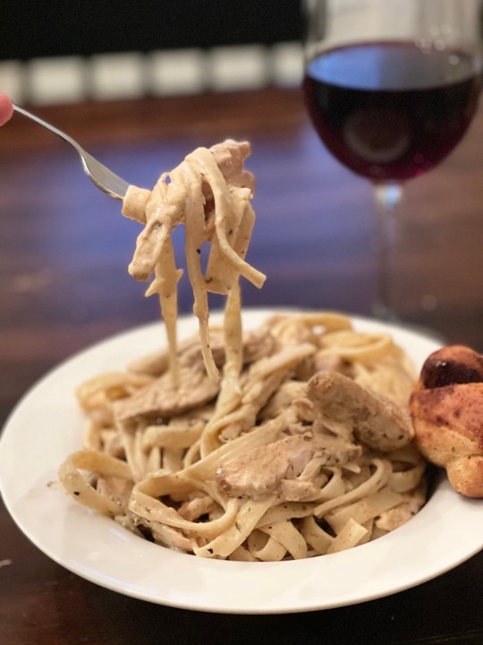 Blackened Chicken Fettuccini
