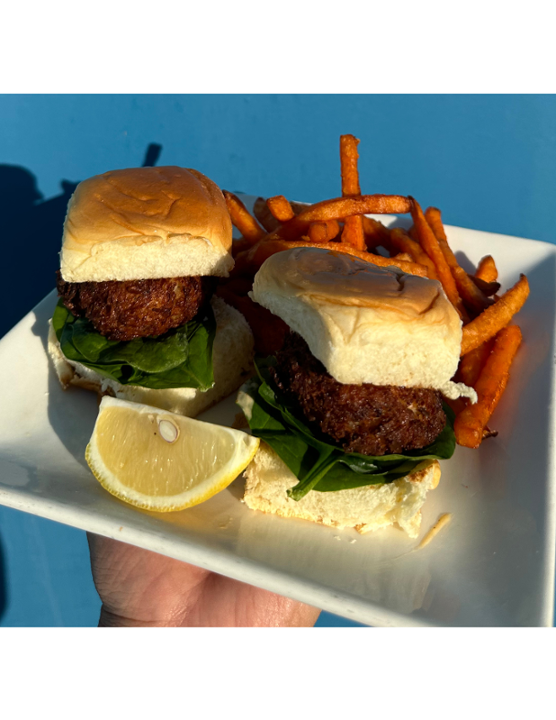 Crabby Cake Sliders