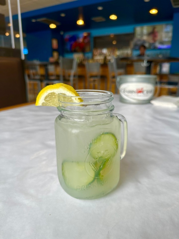 Jalapeno Cucumber Lemonade Spiked