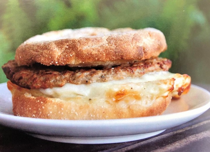Turkey Sausage Breakfast Sandwich