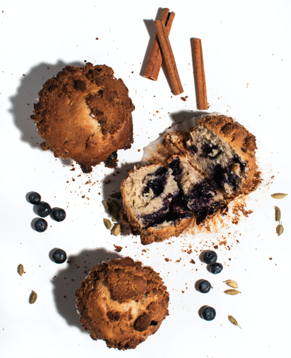 (V)  Blueberry Muffin