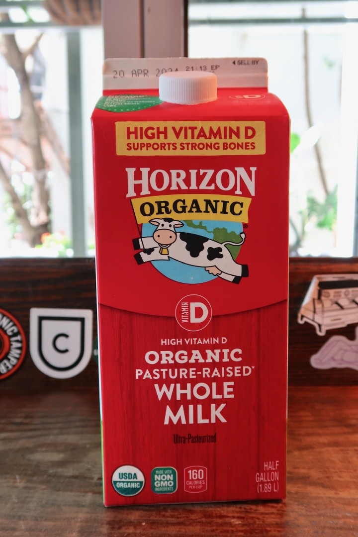 Horizon Whole Milk Half Gallon
