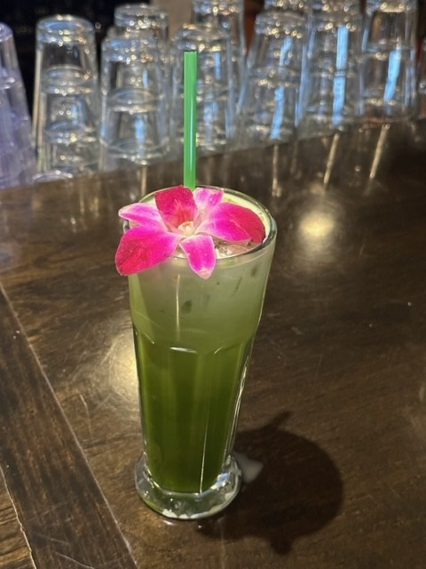 Green Thai Tea (No Refills)