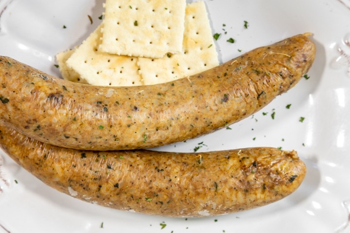 Boudin Link (1) and Crackers