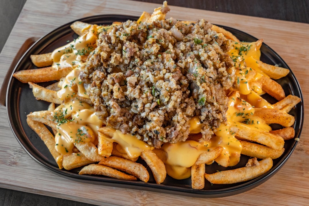 Boudin Cheese Fries XL
