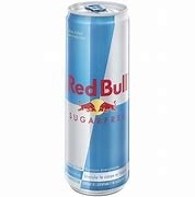Sugar Free Red Bull Can