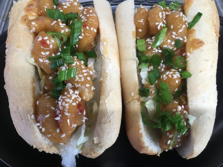 Sweet Chili Shrimp PoBoy