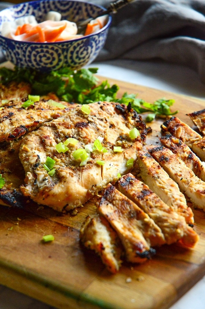 Grilled Chicken (Lemongrass-Ginger) on the Side (Copy)