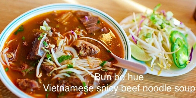 Create Your Own Bun Bo Hue (Spicy Beef Noodle Soup)