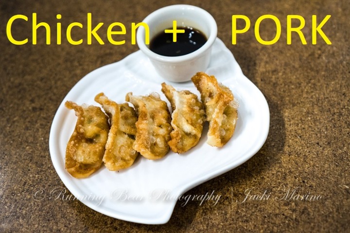A11. Chicken Fried +Pork(5) Potsticker (Gyoza)