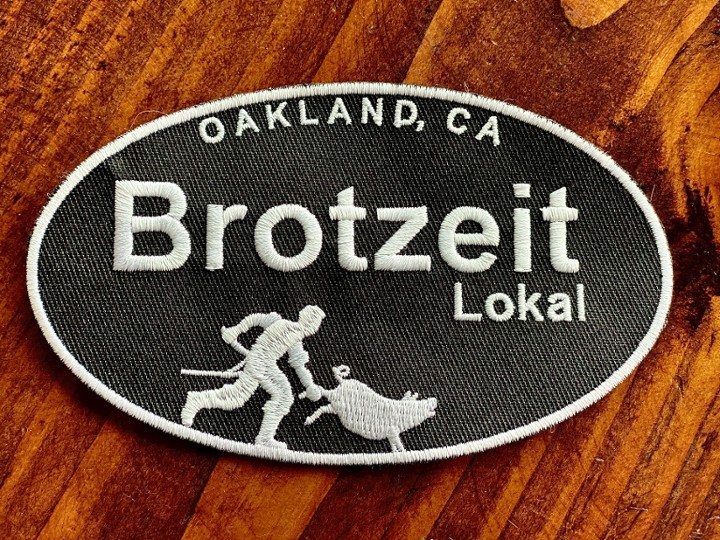 Brotzeit Lokal Embroidered Patch