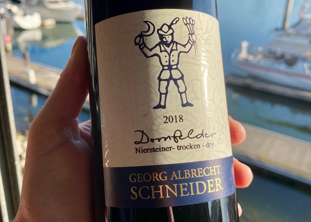 Georg Albrecht Schneider Dornfelder 2018 Bottle