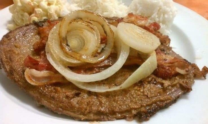 Grilled Liver & Onions Dinner