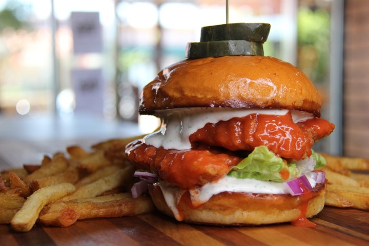 Buffalo Ranch Fried Chicken