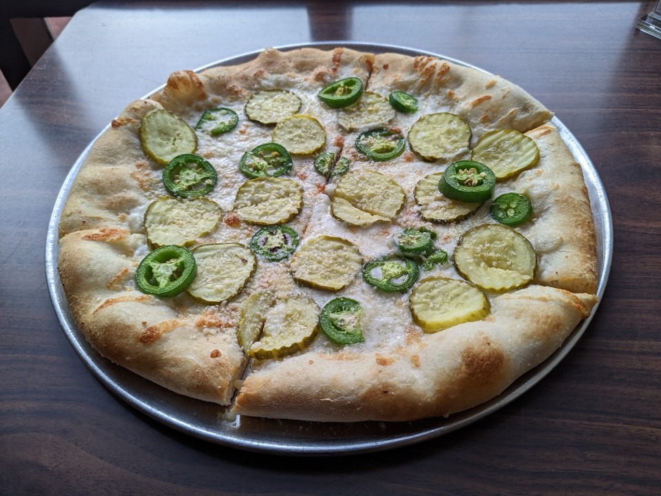 9" Pams Spicy Pickle Pizza