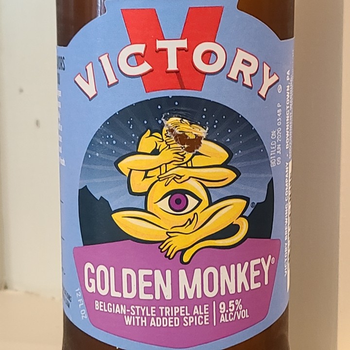 Victory Brewing "Golden Monkey" Belgian Strong Ale 6pk