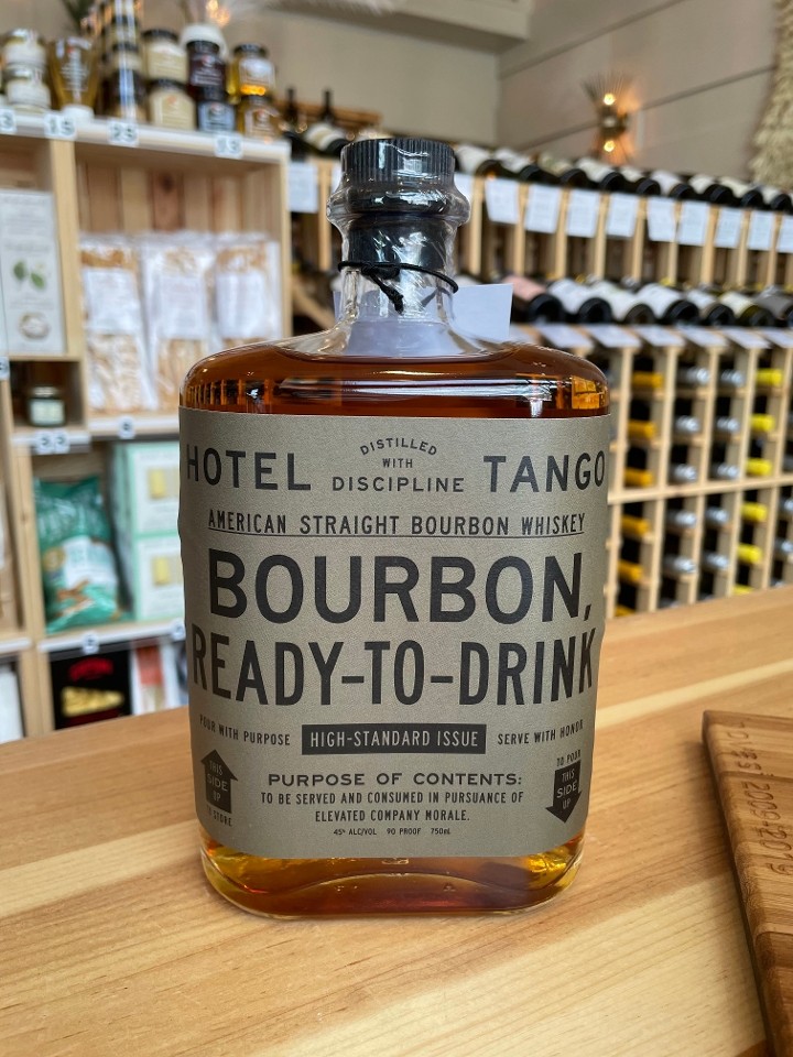 Whiskey, Hotel Tango Bourbon Ready-To-Drink