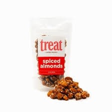 SNACK, TREAT SPICED ALMONDS