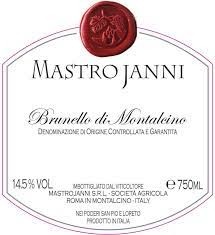 Mastro Janni Brunello Di Montallcino 2016