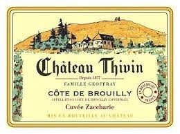 Chateau Thivin Zaccharie