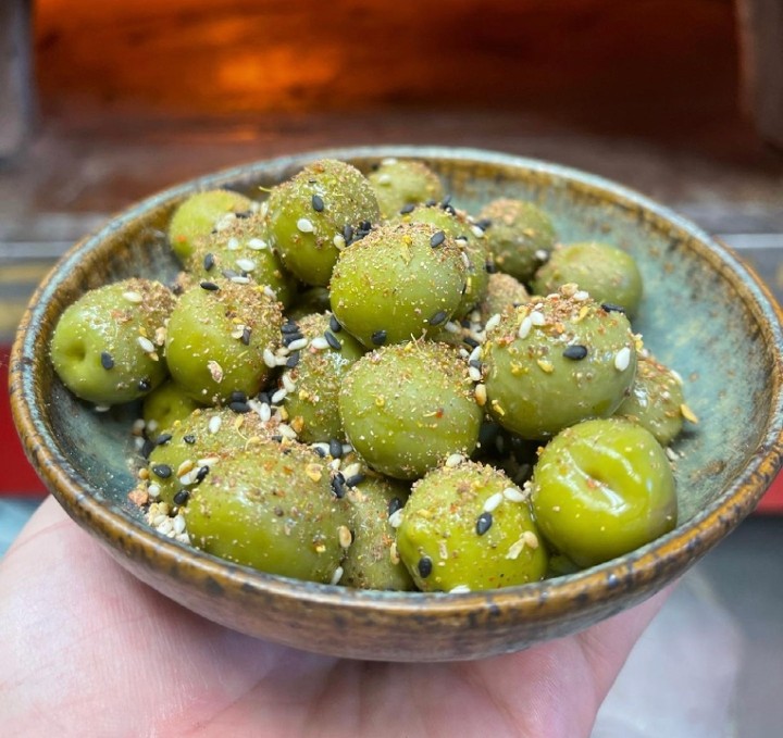 Olives & Togarashi