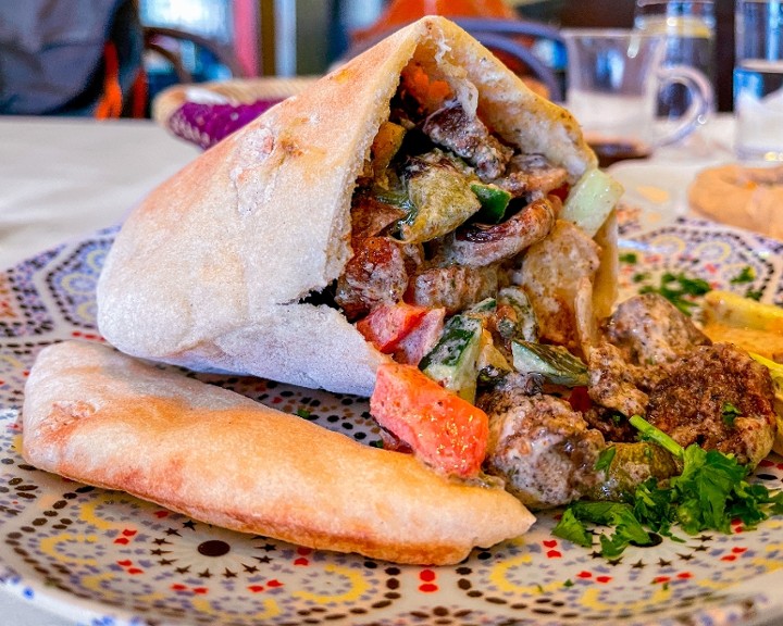 SANDWICH kefta kabob wrap