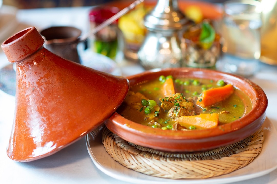 Lamb tagine with vegetables